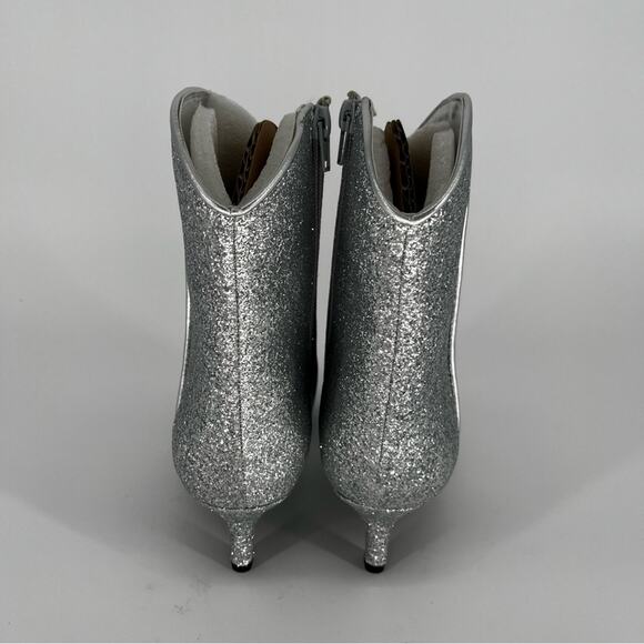 On 34th Aatira Tulip booties silver glitter - 6 - Picture 7 of 10